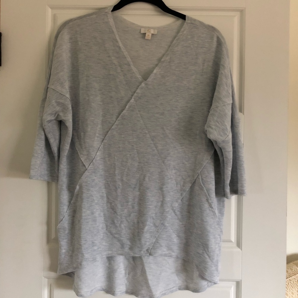 Ice Blue Super-Soft 3/4 Sleeve by Charming Charlie